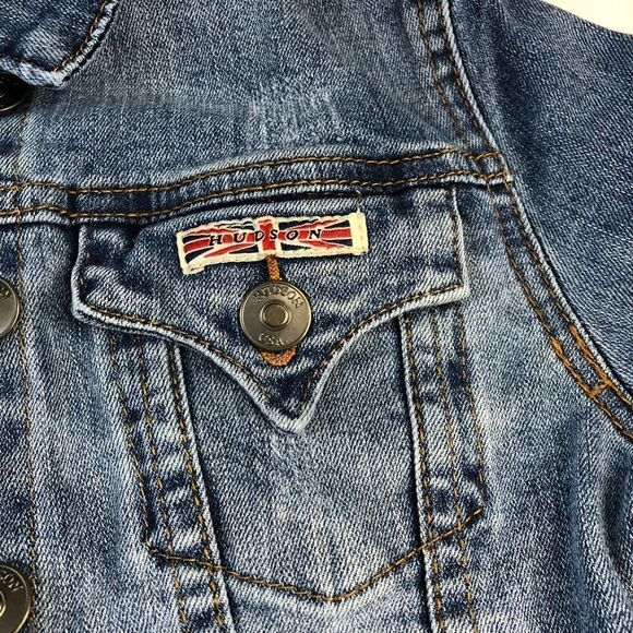HUDSON DENIM TRUCKER JACKET - Picture 3 of 8